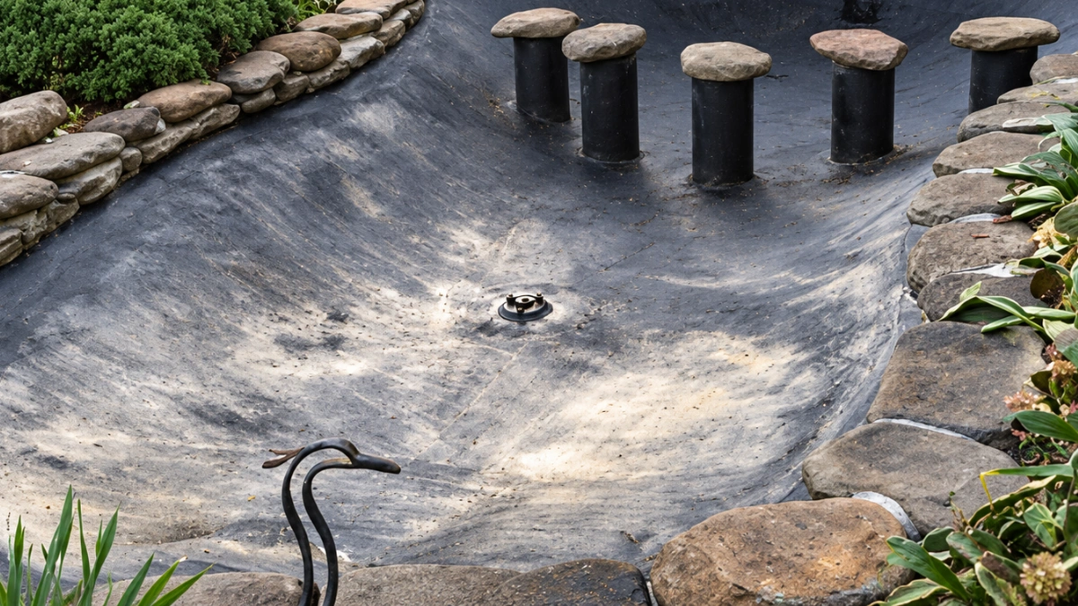 Project 15 · Aged liner reseal — before