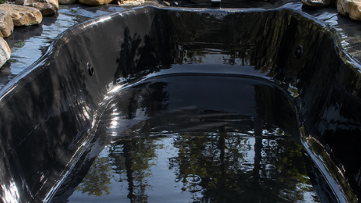 Project 24 · Waterfall feature — after