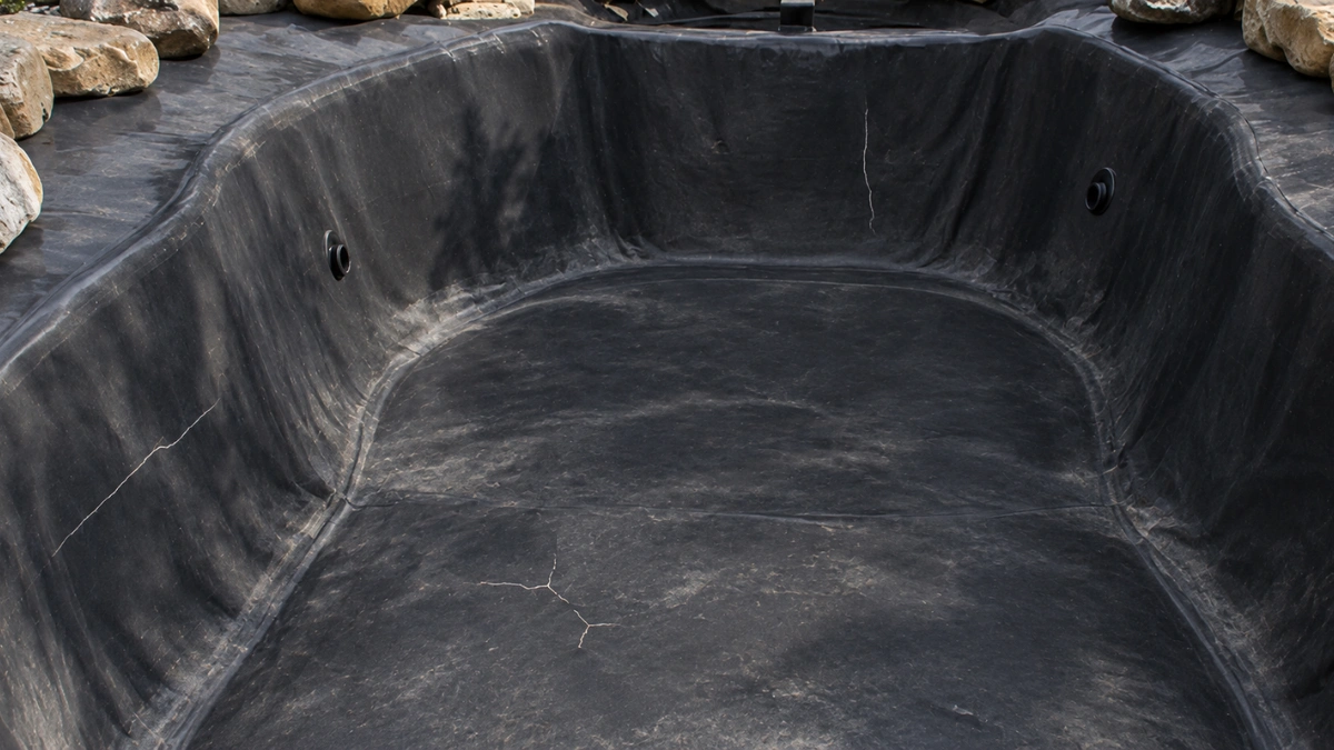 Project 24 · Waterfall feature — before