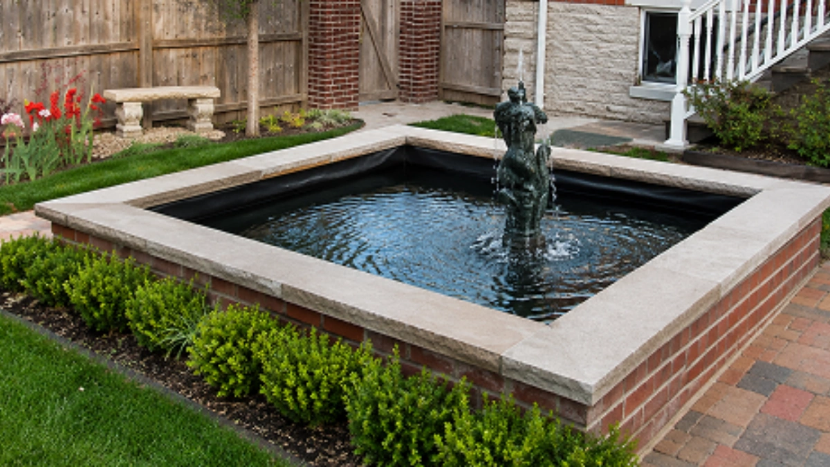 Project 29 · Fountain repair — after