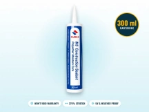 300 ml cartridge of MS polyether caulk used to seal pond cracks before coating