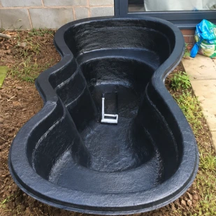 A pond sealed with PondPro 2000