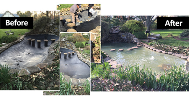 Repair Your Fish Pond Liner
