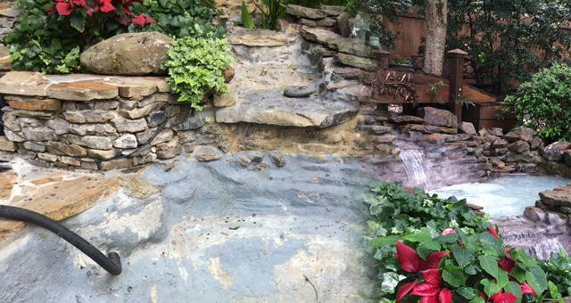 How to Apply Pond Paint